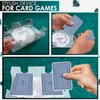 VIKROM Playing Card Holder Tray 360° - Card Trays for Playing Cards Canasta Card Holder Rack Playing Card Tray - Card Deck Holder Playing Card Holders