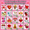 Partywind 40 PCS Valentine's Day Temporary Tattoos, Valentines Day for Kids Classroom, Valentines Party Supplies Favors, Heart Decorations Accessories for Party