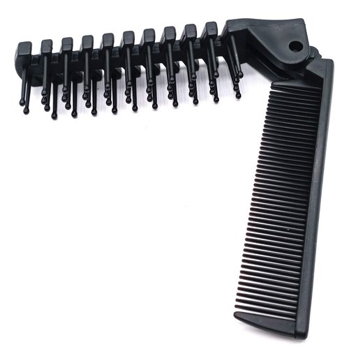 PUTYSUUN® Travel Comb Brush Combo Folding Small Mini Portable Pocket Purse Compact Collapsible Foldable Hair Brush for Women Men