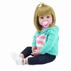 Reborn Baby Doll Clothes 18 inch Girl Outfits for 16''-18'' Reborn Dolls Newborn Baby Clothing 3Pieces