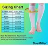 Doc Miller Premium Calf Compression Sleeve 1 Pair 20-30mmHg Strong Calf Support Fashionable Colors Graduated Pressure for Sports Running Muscle Recovery Shin Splints Varicose Veins (Gray, Medium)