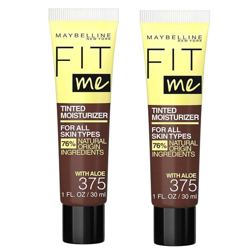 MAYBELLINE Pack of 2 New York Fit Me Tinted Moisturizer, 375
