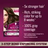 Schwarzkopf Keratin Color Permanent Hair Color, 6.0 Delicate Praline,1 Application-Professionally Inspired Permanent Hair Dye,for up to 80% Less Breakage vs Untreated Hair and up to 100% Gray Coverage