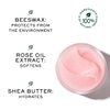 NUXE Very Rose Organic Lip Balm - 100% Natural Moisturizer for Cracked & Dry Lips With Shea Butter & Beeswax, 0.52 Oz
