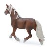 MODEBESO® Realistic Animal Figures Playset,Horse Figurines,Hand Painting Horse Figures,Educational Toy,Cake Toppers Christmas Birthday Gift for Kids Todllers (Haflinger Stallion)
