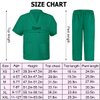 Doctor Nurse Scrubs, Kids Role Play Doctor Costume With Realistic Accessories for Boys Girls Ages 3-12(Doctor Scrubs, Dark Green/7-9T)