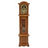 Dollhouse Miniature 1:12 Scale Walnut Grandfather Clock #T6317