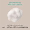 eb5 Exfoliating Aha Cleansing Lotion for Nourishing and Glowing Skin | Moisturizing, Soap-free, Anti-Aging Gentle Cleanser for Men & Women (6 Fl oz)