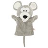 LUOZZY Interesting Hand Puppet Interactive Plush Animal Puppet for Kids Rat Puppet Toy for Storytelling Reading Prop (Gray)