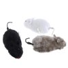 BaoFufc for Cat Teaser Toys Auto Moving Rat Toys Wind Up Mice Cartoon Plush Rat Toys Pet Kitten Interactive Toys Cat Toys for Indoor Cats