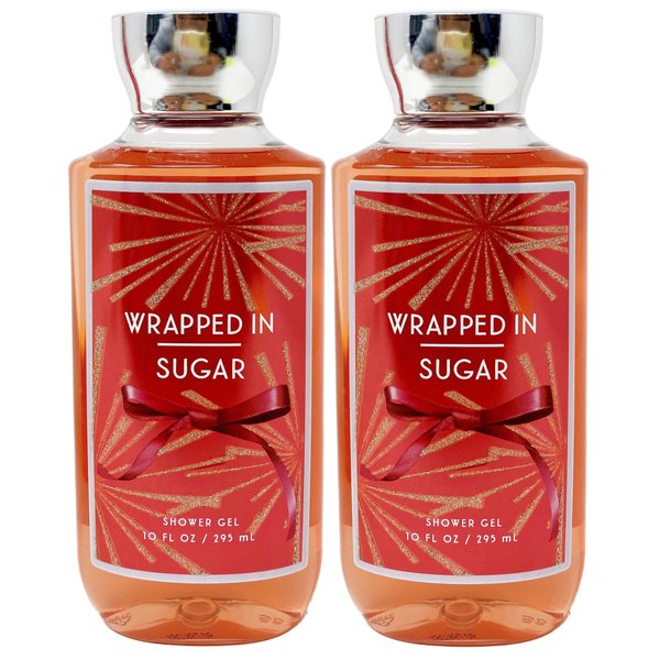 Bath & Body Works Wrapped In Sugar - 2 Pack- Shower Gel