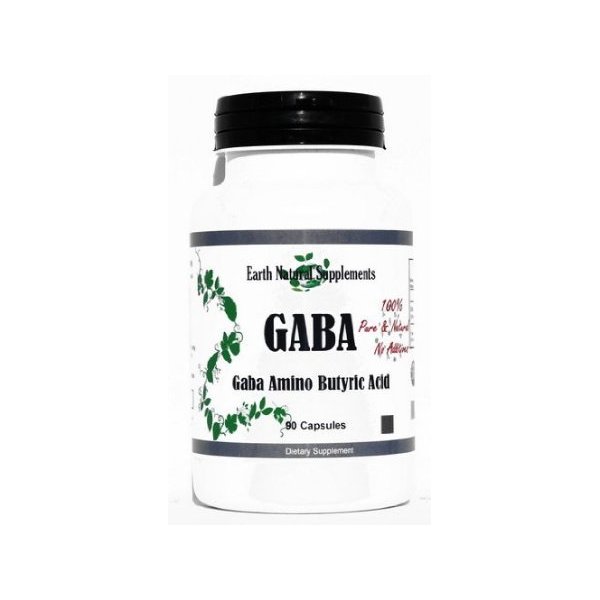Gaba - 180 Capsules 600 Mg * Gama Aminobutyric Acid Amino Acid (2 Bottles)