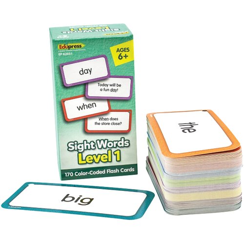 Edupress™ Sight Words Flash Cards - Level 1