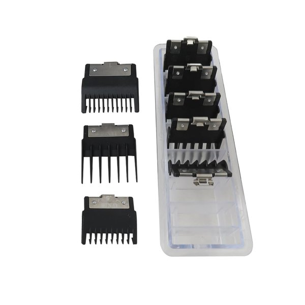 Set of 8 Attachment Guards Combs, Replacement Hair Clippers 1/16" 1/8" 3/16" 1/4" 3/8" 1/2" 5/8" 3/4" for Babyliss FX870, FX880, FX890, FX825, and FX673