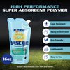 BaseGel Polymer for Basketball Goal and Outdoor Indoor Sign Hoops Bases, Perfect Replacement for Sand and Sandbags to Anchor Portable Sports Pools Baskets, Easy to Use and Apply with Water, 16 oz