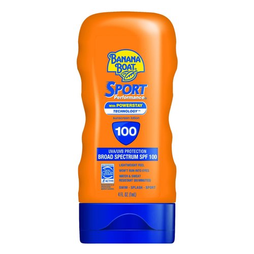 Banana Boat Sport Ultra SPF 100 Sunscreen Lotion, 4oz | Banana Boat Sunscreen Lotion SPF 100, Banana Boat Sunscreen SPF 100 Lotion, High SPF Sunscreen, Water Resistant Sunscreen SPF 100, 4oz