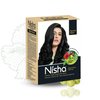 Nisha Natural Henna Based Hair Color, Permanent Black Hair Color Dye, Natural Premium Henna, 100% Grey Coverage, Natural Black, 2.12 oz