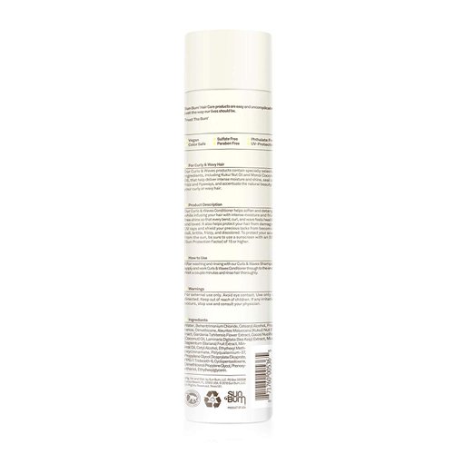 Sun Bum Curls & Waves Conditioner | Vegan and Cruelty Free Moisturizing Hair Treatment for Wavy and Curly Hair | 10 oz | Pack of 2