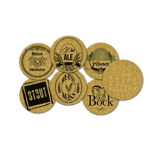 Corkology Beer Cork Coaster Set