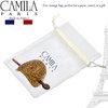 Camila Paris CP3340 French Hair Barrette with Stick, Hair Ponytail Holders, Amber, Slide Hair Pins for Buns Chignon, Strong Hold Hair Bun Clip, No Slip Hair Accessories for Women, Made in France