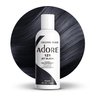 Adore Semi Permanent Hair Color - Vegan and Cruelty-Free Hair Dye - 4 Fl Oz - 121 Jet Black (Pack of 1)