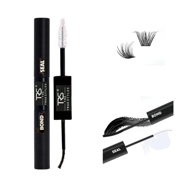 Lash Bond and Seal for Lash Clusters 2 in 1 Cluster Eyelash Bond for DIY Lash Cluster Extensions