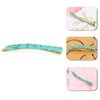 Numblartd 5Pcs Acetate Marble Pattern Hair Clip Barrettes Bobby Pins - Women Lady Fashion Hairpin Bangs Clip Side Clip Hair Accessories