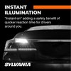 SYLVANIA - 3157 LED White Mini Bulb - Bright LED Bulb, Ideal for Daytime Running Lights (DRL) and Back-Up/Reverse Lights (Contains 2 Bulbs)