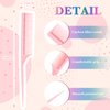10 Pieces Rat Tail Comb Styling Carbon Heat Resistant Comb Anti Static Teasing Comb for Back Combing Root Teasing Adding Volume Evening Styling(Pink)