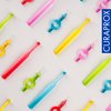 Curaprox Interdental Brushes Prime Start Mixed Set, CPS 06 + CPS 07 + CPS 08 + CPS 09 + CPS 11 + UHS 409 Brush Holder + UHS 470 Brush Holder, Blue