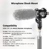 SmallRig Microphone Shock Mount with Cold Shoe Pinch for Camera Shoes and Boompoles 1859