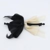 2Pcs Sweet Elegant Lace Women Vertical Clip Ponytail Holder, Ribbon Bow Hair Clip Women Headdress Hair Styling Tools Hair Accessories