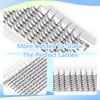 12rows,120pcs 10D Premade Volume Fans Eye Lashes Extensions Thickness 0.07mm D Curl Black Soft Individual False Eyelashes Makeup Fake Lashes Cluster 8-18mm to Choose(10MM)