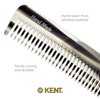 Kent 6TG Fine Tooth Comb and Wide Tooth Hair Comb, Handmade Styling Comb for Hair Care, Barber Combs, Beard Combs For Men, Hair Styling Grooming Hair Combs for Men, Women and Kids