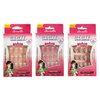 Beautia 3PACK 72tips So Cute Junior False Fake Nails With Glue for Kids