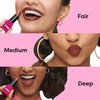 SUGAR POP Satin Matte Lipstick - 06 Amber (True Brown) - 3 gm - Infused with Vitamin E, Shea Butter & Jojoba Oil l Full Coverage, Ultra Pigmented, Hydrating, Weightless Formula l Lipstick for Women