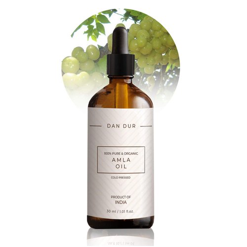 Dan-Dur Amla Oil BIO, Pure, Organic, Cold Pressed, Extra Virgin, Multi-Purpose Treatment, HAIR GROWTH, SOURCE OF VITAMIN C (1.01 fl. oz)