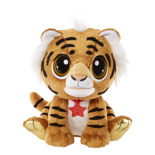 Little Tikes Rescue Tales Year of The Tiger Interactive, Soft, Cuddly Stuffed Plush Pet Toy Adoptable Animal for Kids Boys Girls Ages 3+