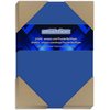50 Bright Royal Blue 65# Cardstock Paper 5" X 7" (5X7 Inches) Photo|Card|Frame Size - 65Cover/45Bond Light Weight Card Stock - Bright Printable Smooth Paper Surface