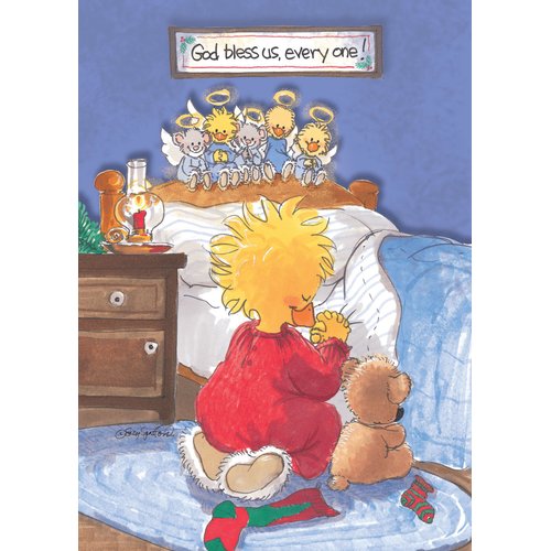 Suzy's Zoo Christmas Cards, God Bless Us, Every One!" 10935