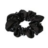 OTYOU Elegant Crystal Beads Hair Scrunchies Silk Satin Scrunchy Bobbles Elastic Hair Bands Ties Hair Accessories Fashion Wrist Band for Women Girls Pony Tails and Buns (Black)
