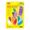 Trend Enterprises, Inc. Crayon Colors Classic Accents Variety Pack, 72 ct