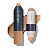 trestique Foundation Stick, Refillable Foundation Face Stick with Built-In Foundation Sponge, Clean Beauty Medium Coverage Foundation, Sustainable Foundation Makeup