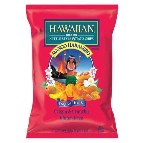 7.5 oz Hawaiian Mango Habanero Kettle Potato Chips