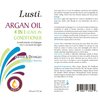 Lusti Argan Oil 4 In 1 Leave-In Conditioner, 8 fl oz - Moisturize & Condition Instantly - Prevent Breakage