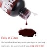 Yeweian Halloween Fake Blood 6.76Oz/200ML, Realistic Effects Squirt Blood, Washable Fake Blood for Clothes, Easy Dry Flow Liquid Blood for Eye Blood Drops, Halloween SFX Makeup for Zombie, Vampire