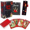Secret Origins Horror Tarot Card Deck - Bundle with Horror Themed Tarot Deck and Guidebook with Vampires, Werewolves, More Plus Horror Bookmark | Tarot Cards with Guidebook Set