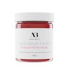 Amira Beauty Dead Sea Salt Body Scrub | Foaming Shower Scrub with Organic Essential Oils | Exfoliates and Moisturizes Skin | 7 OZ (Rose & White Musk)