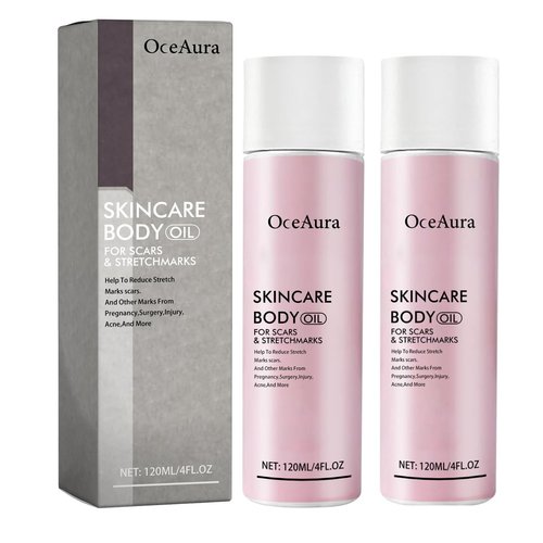 Skincare Body Oil Moisturizing Oil, Smoothing Body Serum for Women Wrinkles, Serum for Scars and Stretchmarks, Long Lasting Hydration for All Skin Types, Promotes Healthy-Looking Skin 120ml