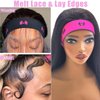 XConstellation Elastic Bands For Wig Band For Edges 2 Pcs Lace Melting Band For Wigs Elastic Band For Lace Frontal Melt Adjustable Magic Buckle Edge Wrap To Lay Edges Keeping Wig Grip Wig Accessories